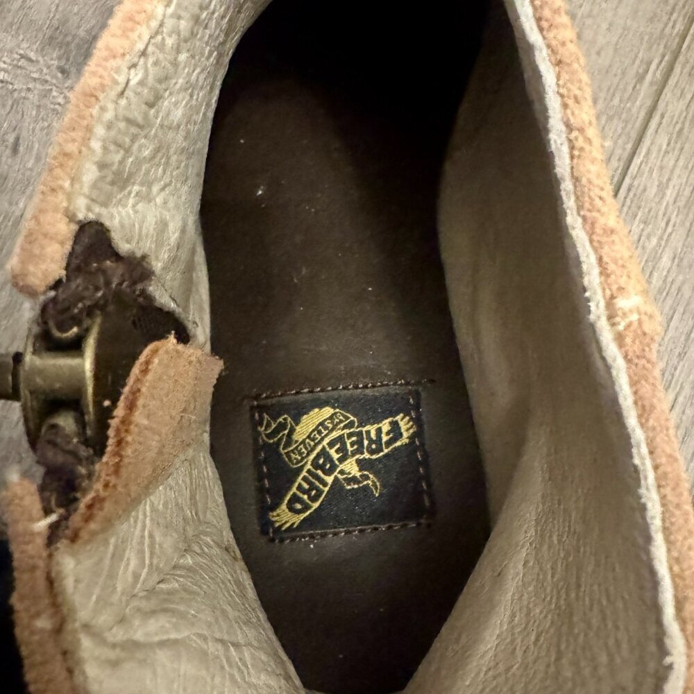 NWOB! FREEBIRD by Steven ONYX Suede Ankle Booties - Blush/Tan - Size 7 - Picture 10 of 11